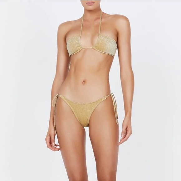 triangl swimwear Other - ASTER - GOLD TRIANGL BIKINI